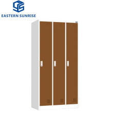 Luoyang Cloth Cabinet 3 Door Vertical Lockers